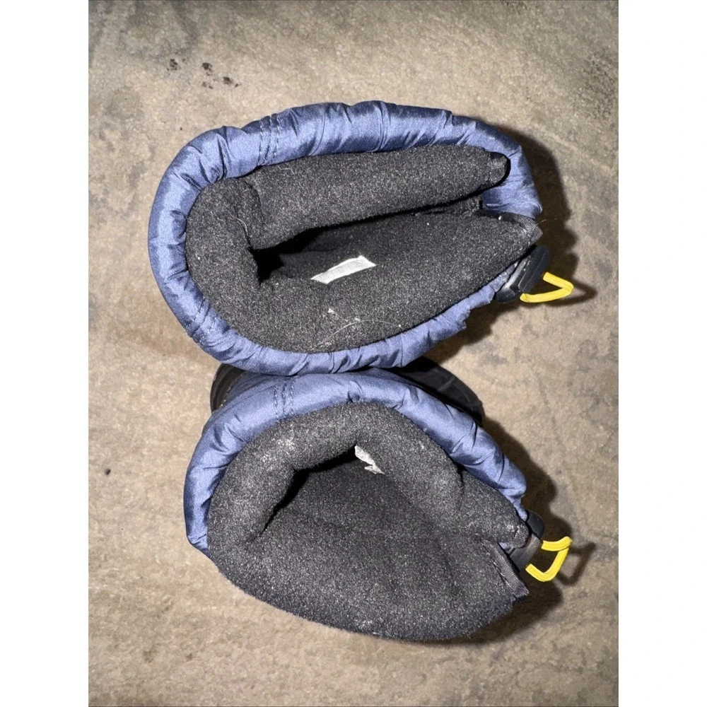 Polo Ralph Lauren Jakson Snow Boots Blue Yellow Big Pony Toddler Boys Sz 7 - Picture 3 of 6